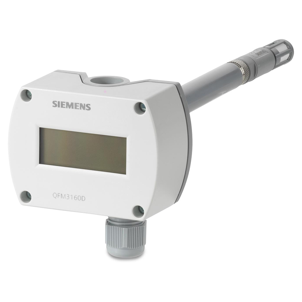 Siemens QFM3160D 西門子風管型溫濕度感測器 Siemens QFM3160D 西門子風管型溫濕度感測器
