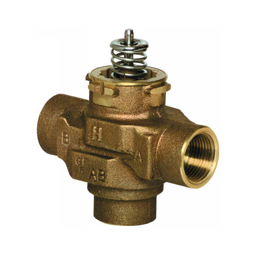 Honeywell 1-1/4" 3-Way Valve Body VCZND6100