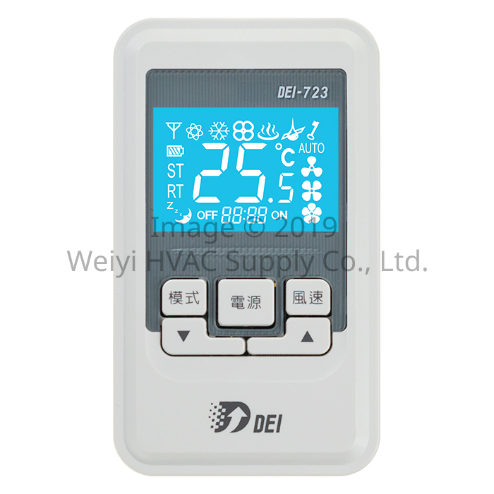 DEI-723B(SW) 冷/暖型溫度控制器面板 DEI-723B(SW) 冷/暖型溫度控制器面板
